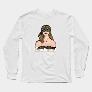 Confused Long Sleeve T-Shirt